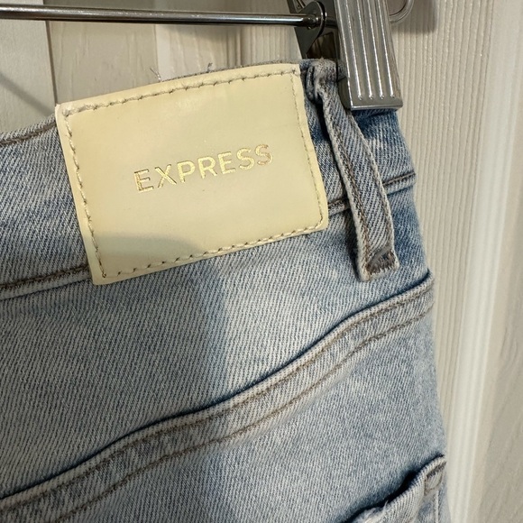 Express Slim Super High Rise Jean Stretch - Picture 8 of 12